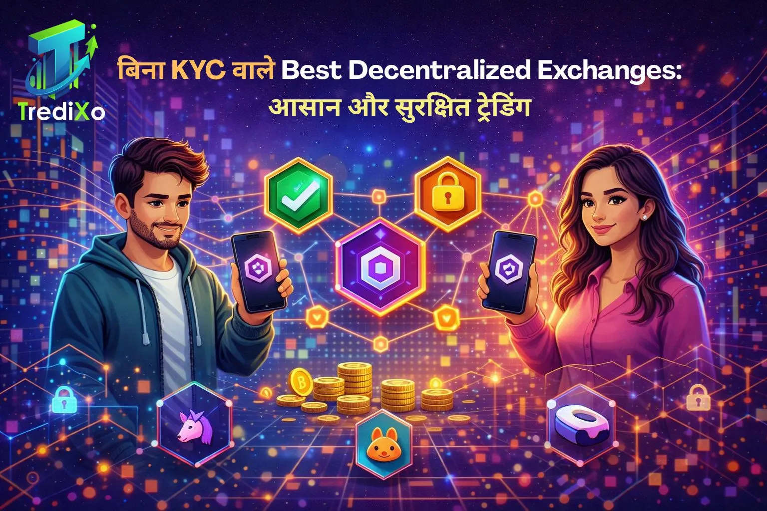 बिना KYC वाले Best Decentralized Exchanges आसान और सुरक्षित ट्रेडिंग
