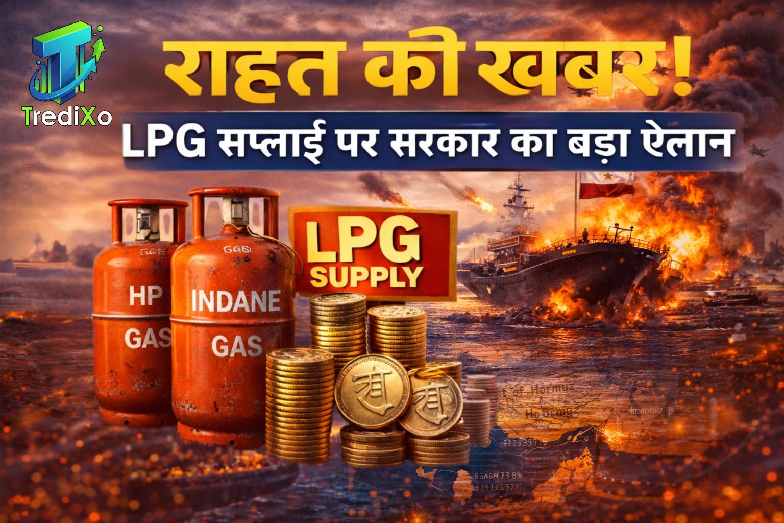 राहत की खबर! LPG सप्लाई पर सरकार का बड़ा ऐलान