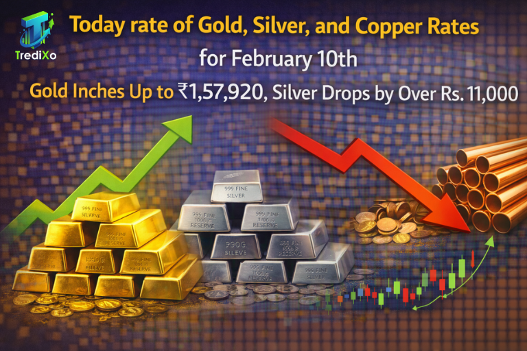 Current Rates of Gold, Silver, and Copper