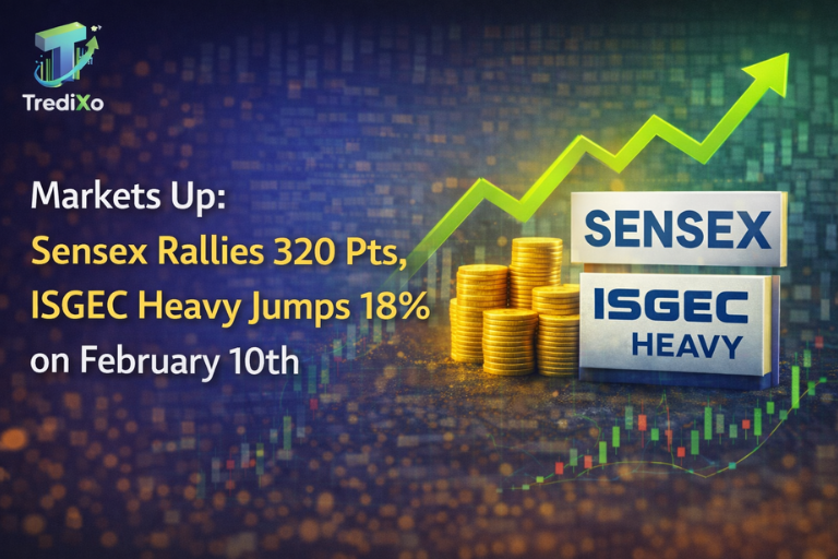Sensex Rallies 320 Pts, I