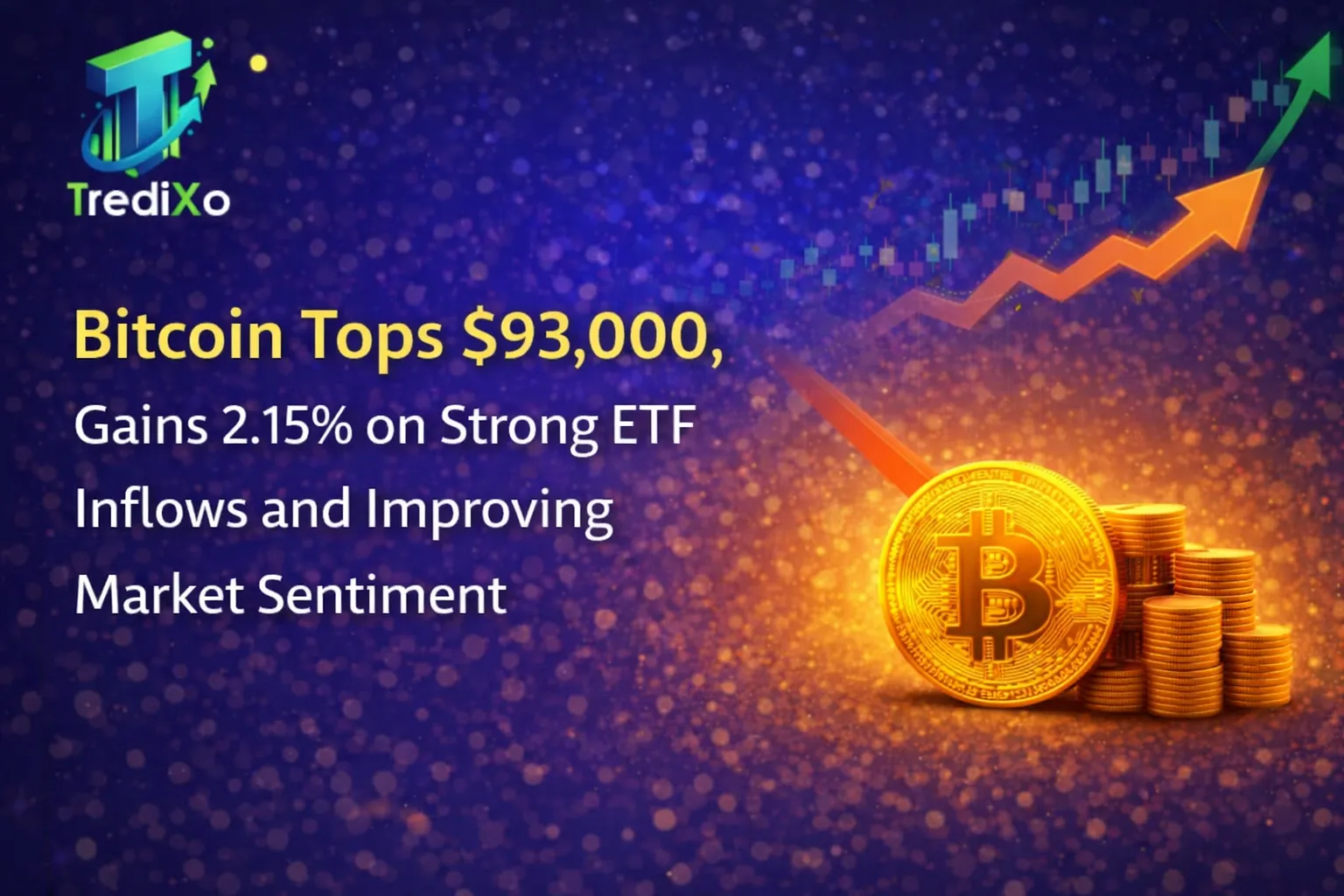 Bitcoin price above $93,000.