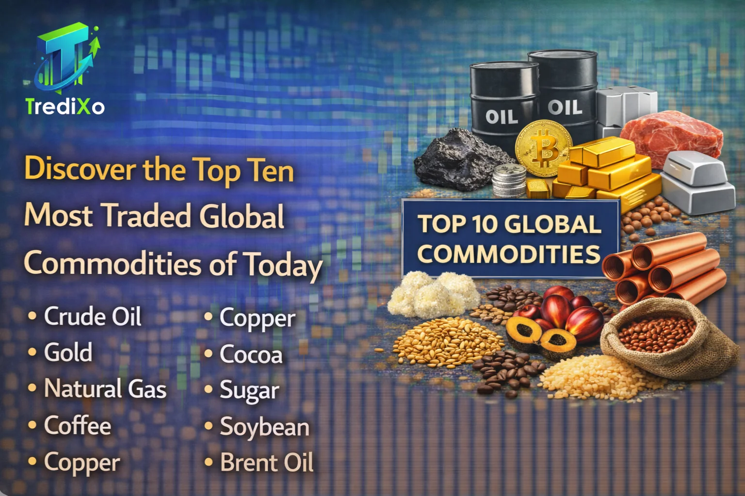 A commodity is a basic good used in commerce that is interchangeable with other goods of the same type.