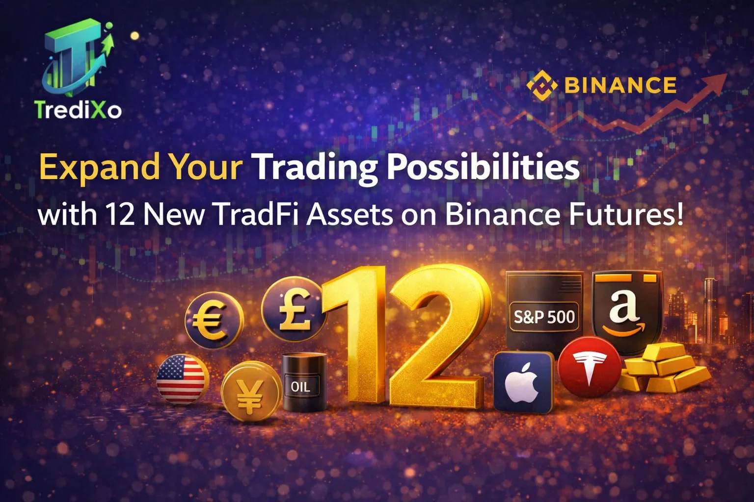 Binance Futures stands out as a premier platform for trading traditional finance (TradFi) assets in the crypto space.