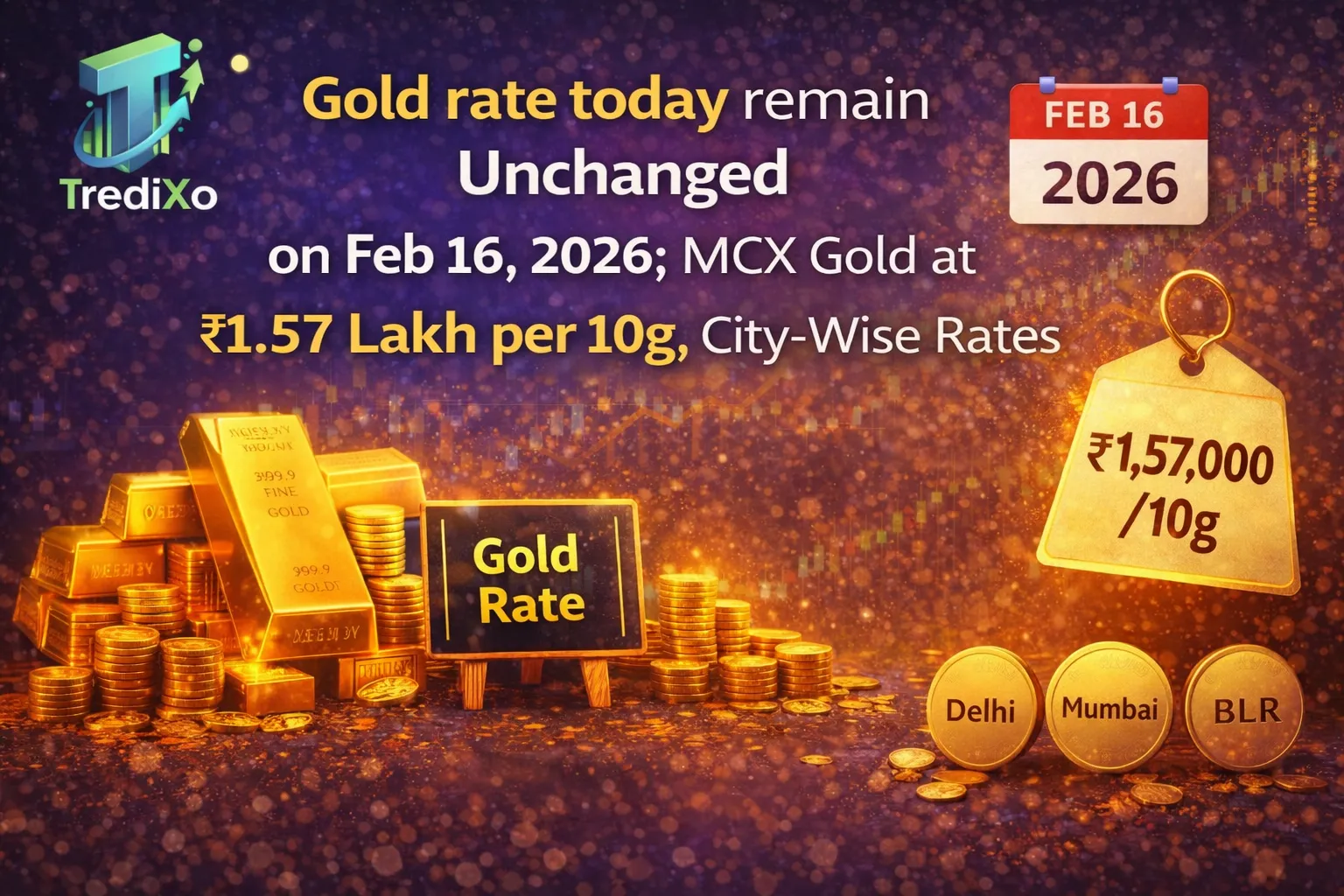 Current Gold Rate as of Feb 16, 2026