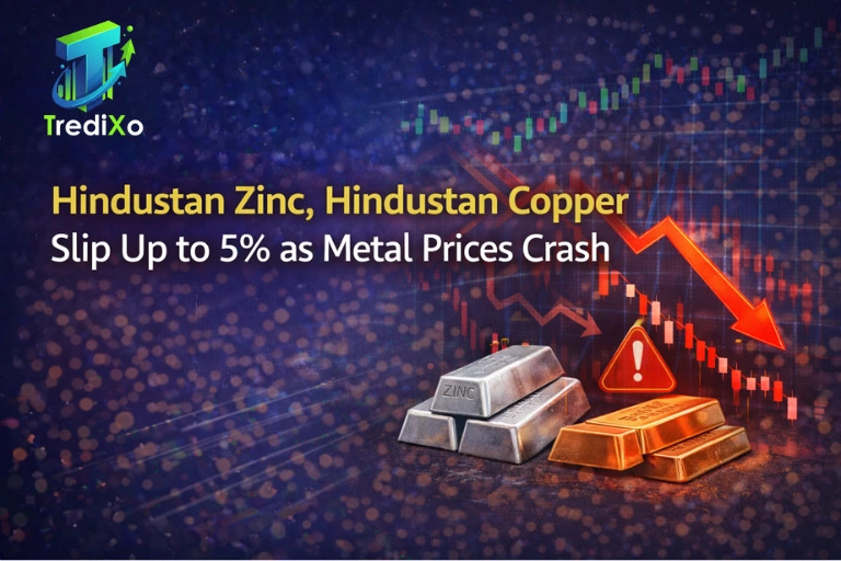 Hindustan Zinc, Hindustan Copper Slip Up to 5% 