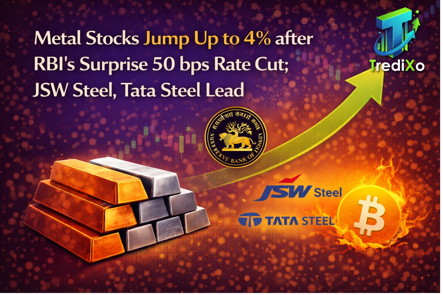 Metal stocks jump up to 4%