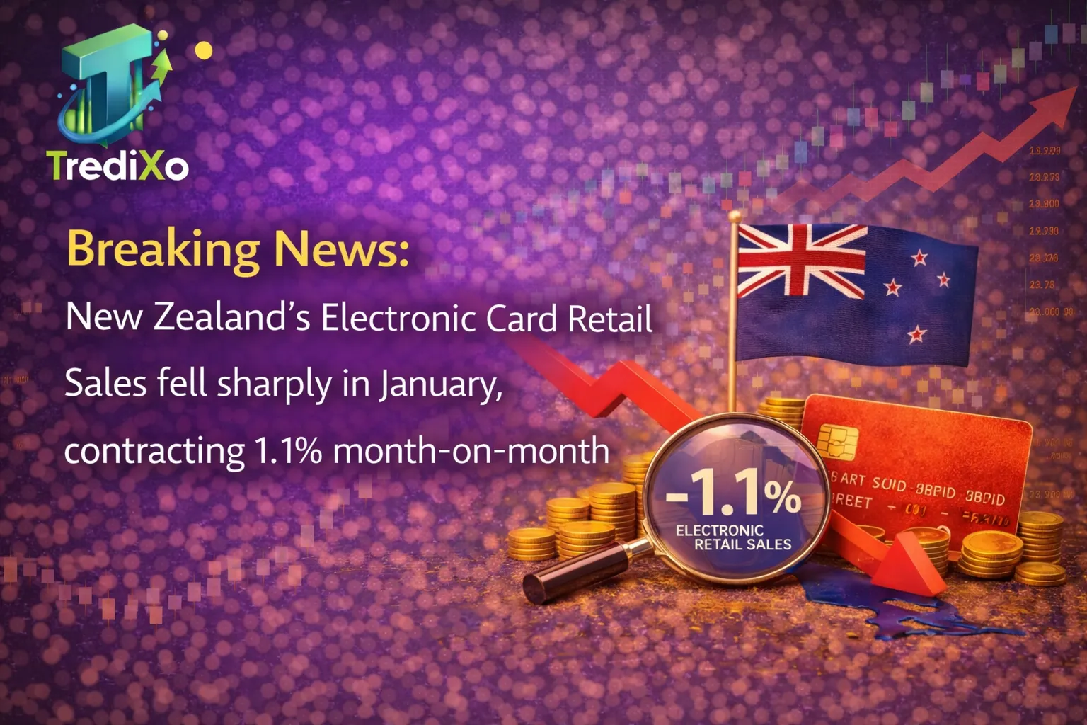 New Zealand electronic card retail sales