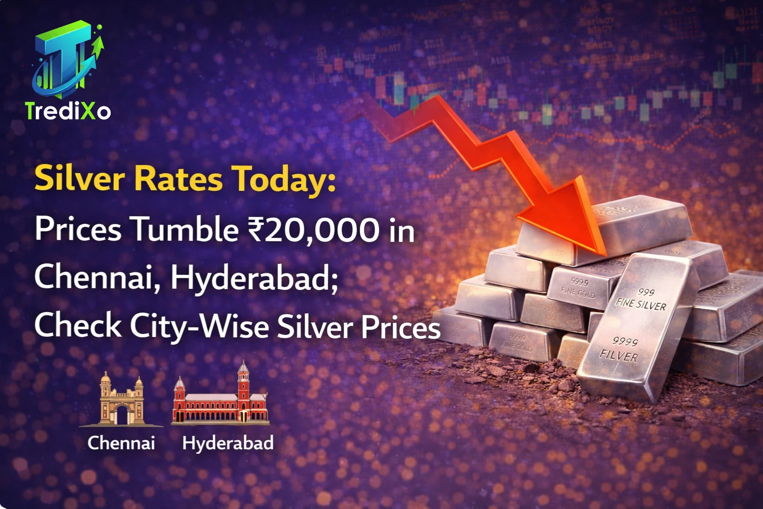  silver price today per kg in India