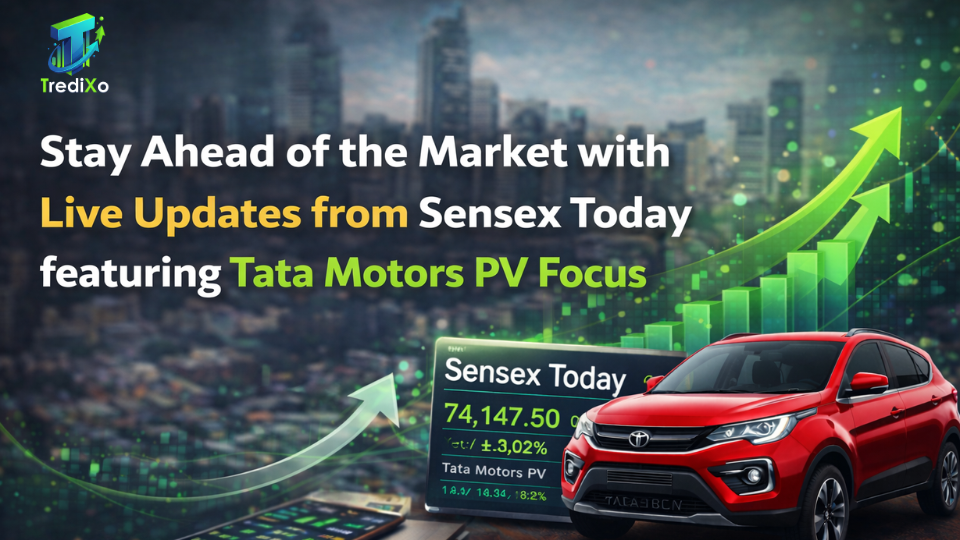 Live Updates on Sensex and Tata Motors PV Focus