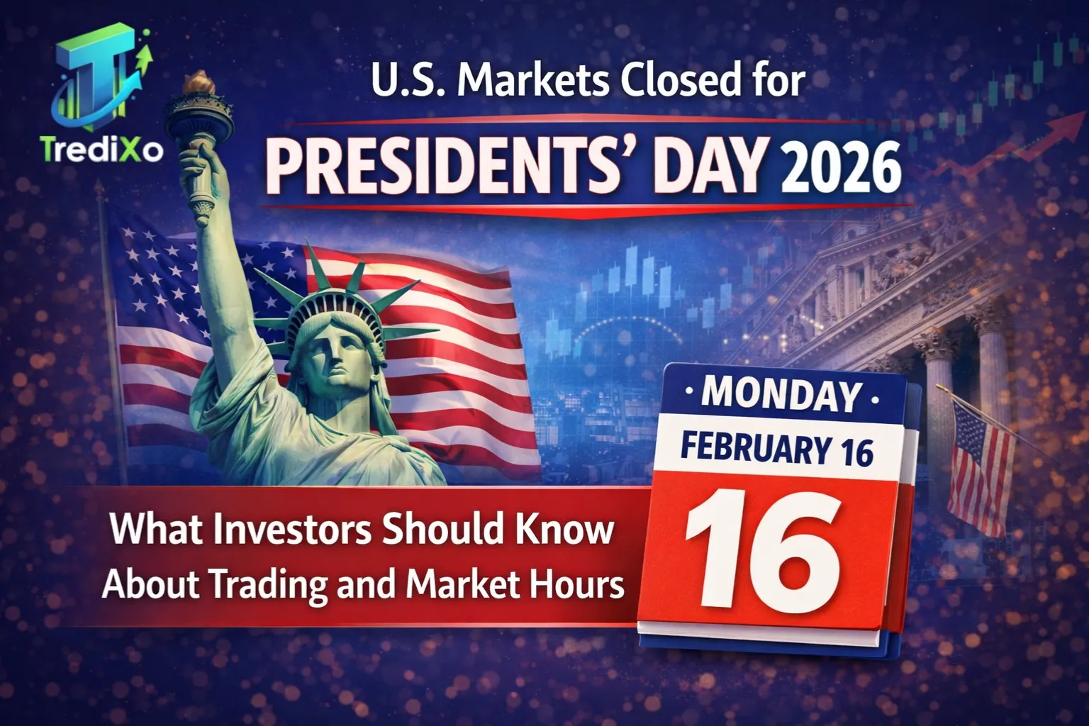 Presidents' Day offers traders a chance to regroup while paying respect to past leadership—and it’s critical for investors to plan around this brief hiatus in trading operations.