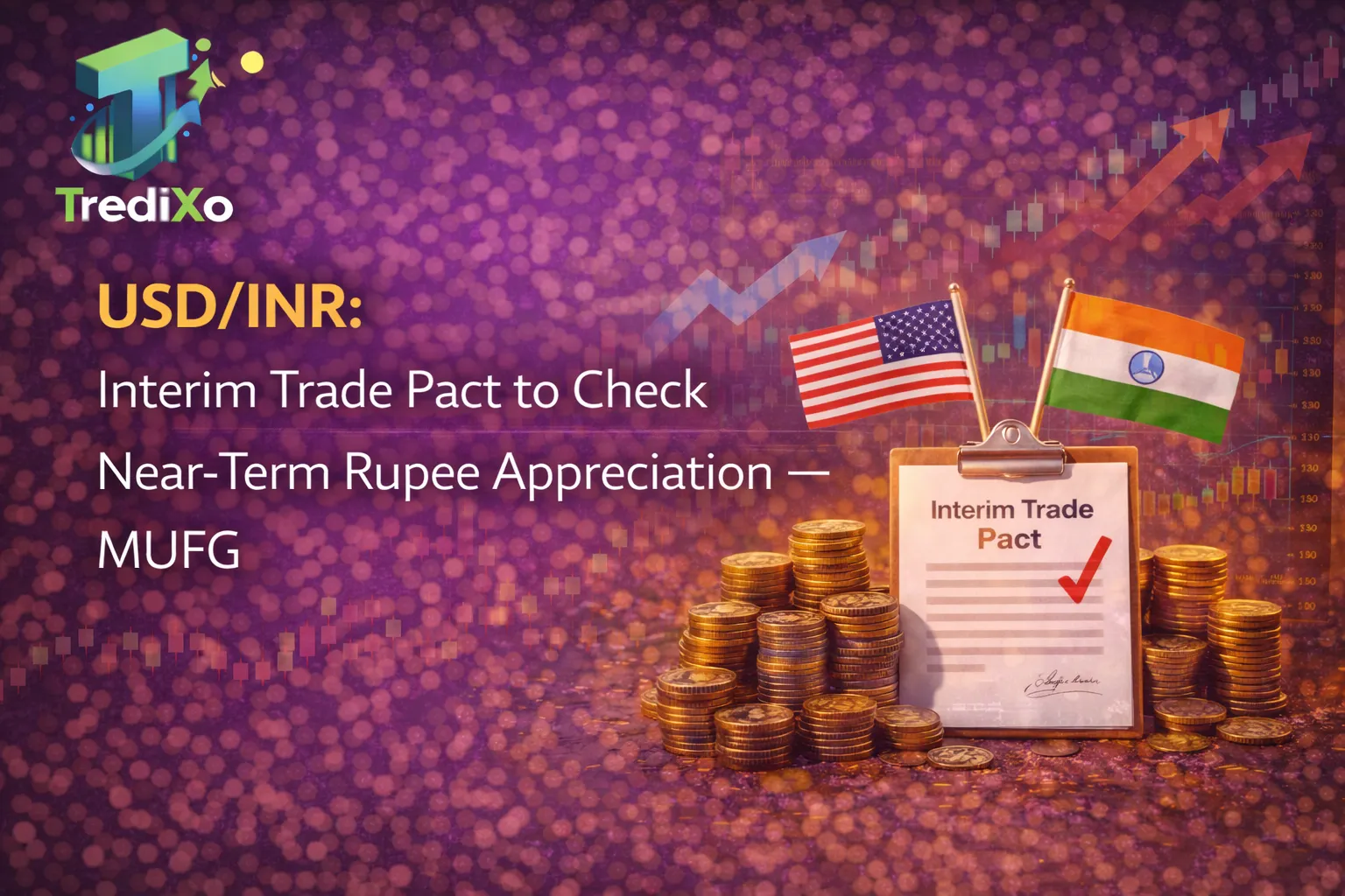 how interim trade pact affects USD/INR