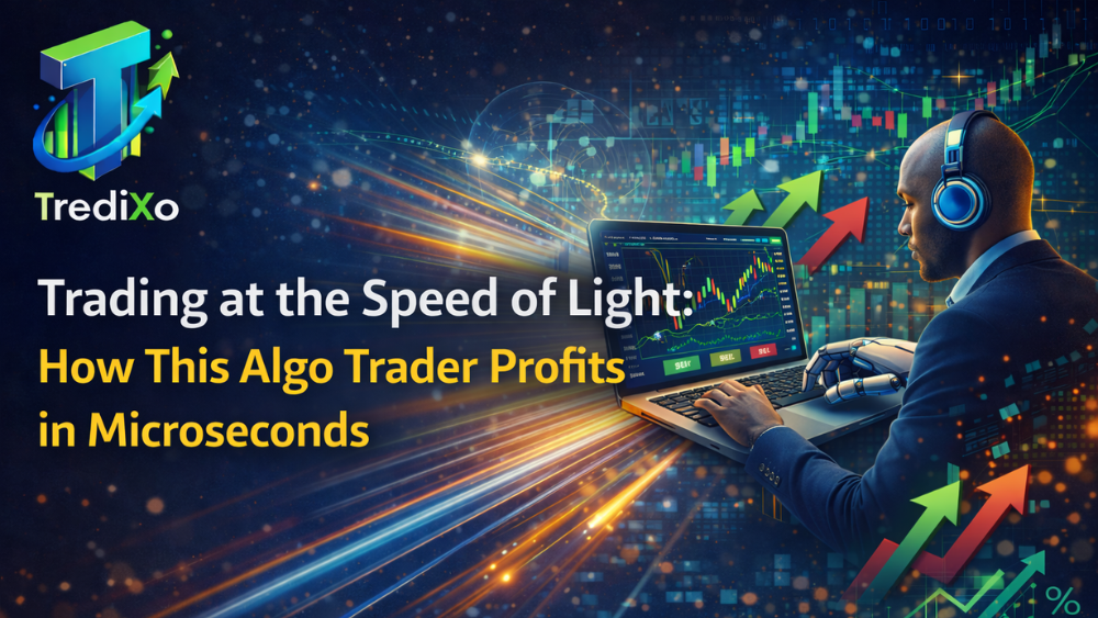 Algo Trader Profits in Microseconds