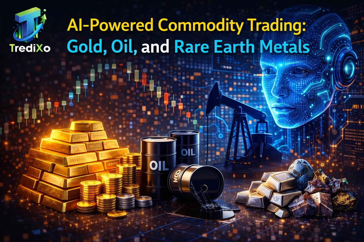 AI-Powered Commodity Trading Gold, Oil, and Rare Earth Metals.