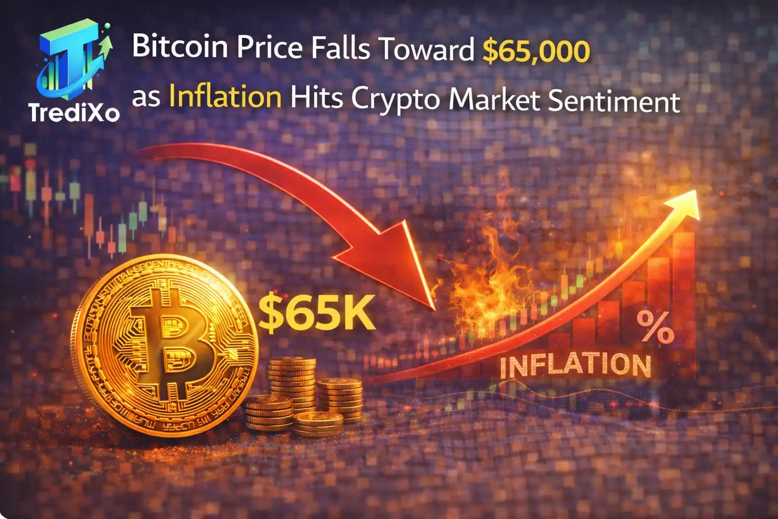 Bitcoin Price Falls Toward $65,000