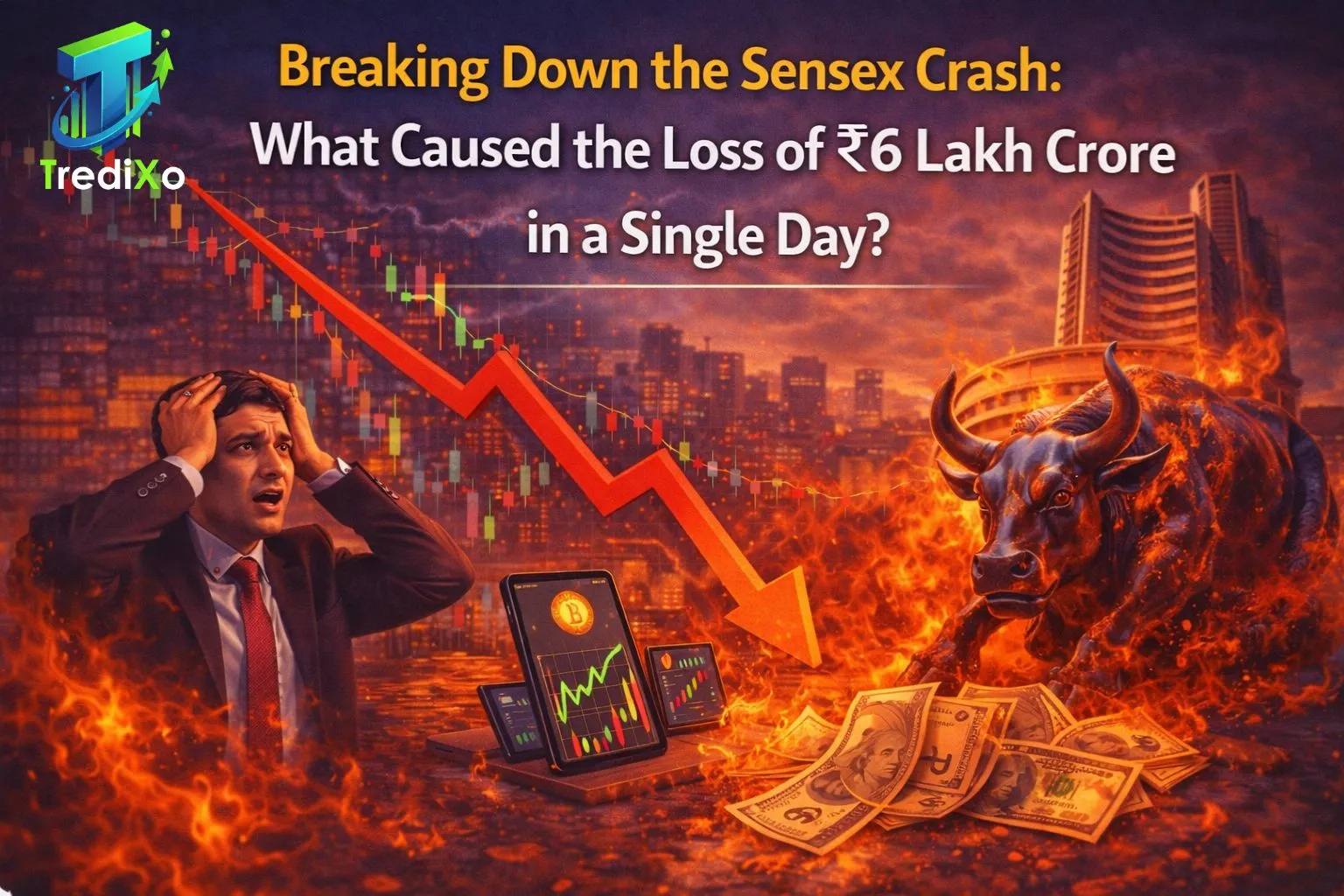 The BSE Sensex crash 