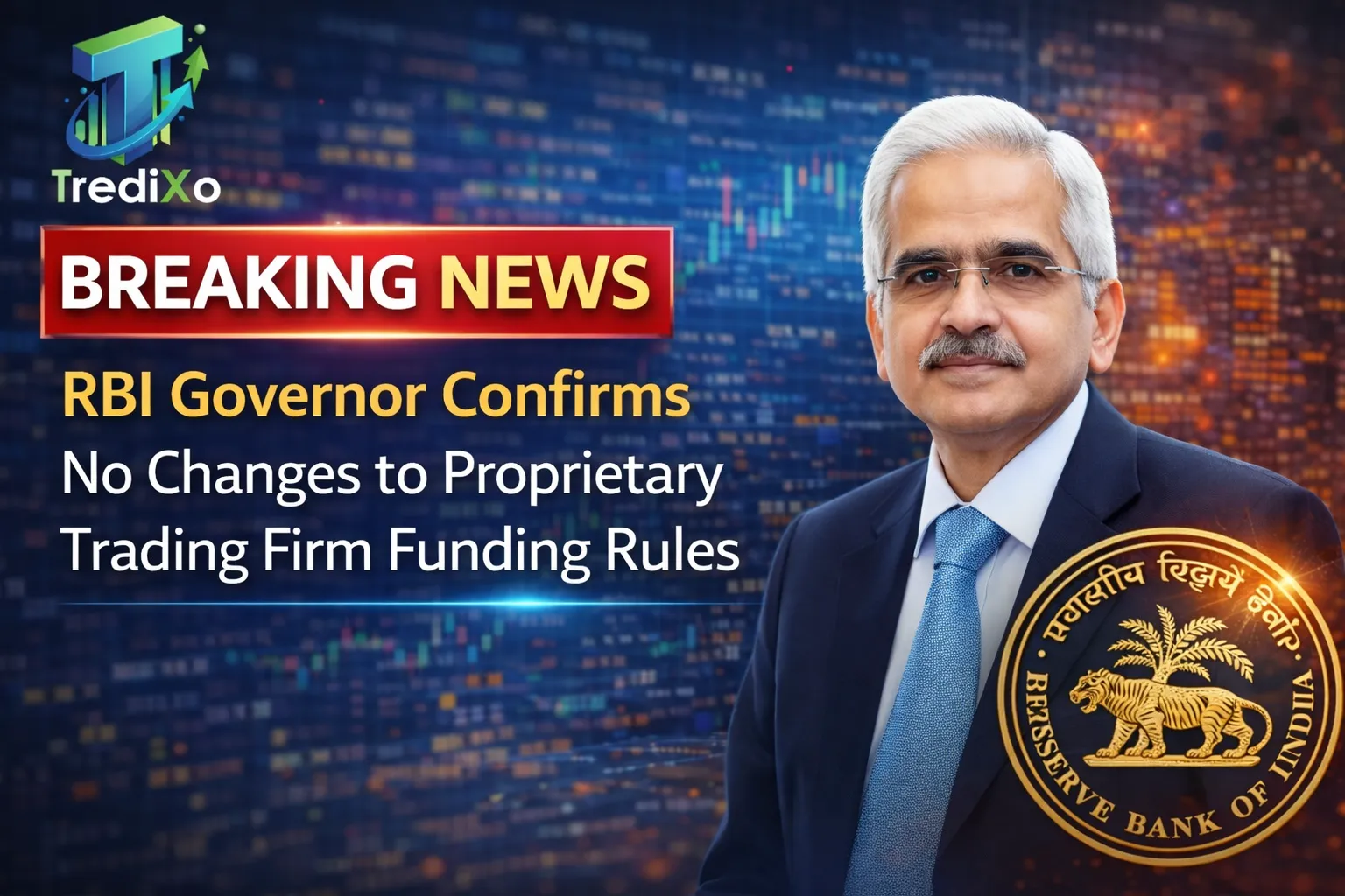 RBI Maintains Existing Rules for Proprietary Trading Firms
