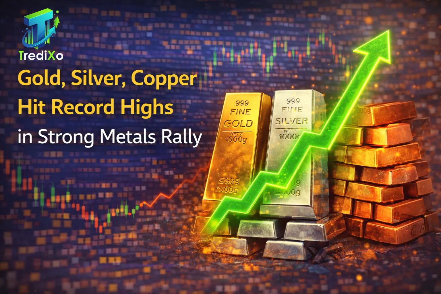 Gold, Silver, Copper 