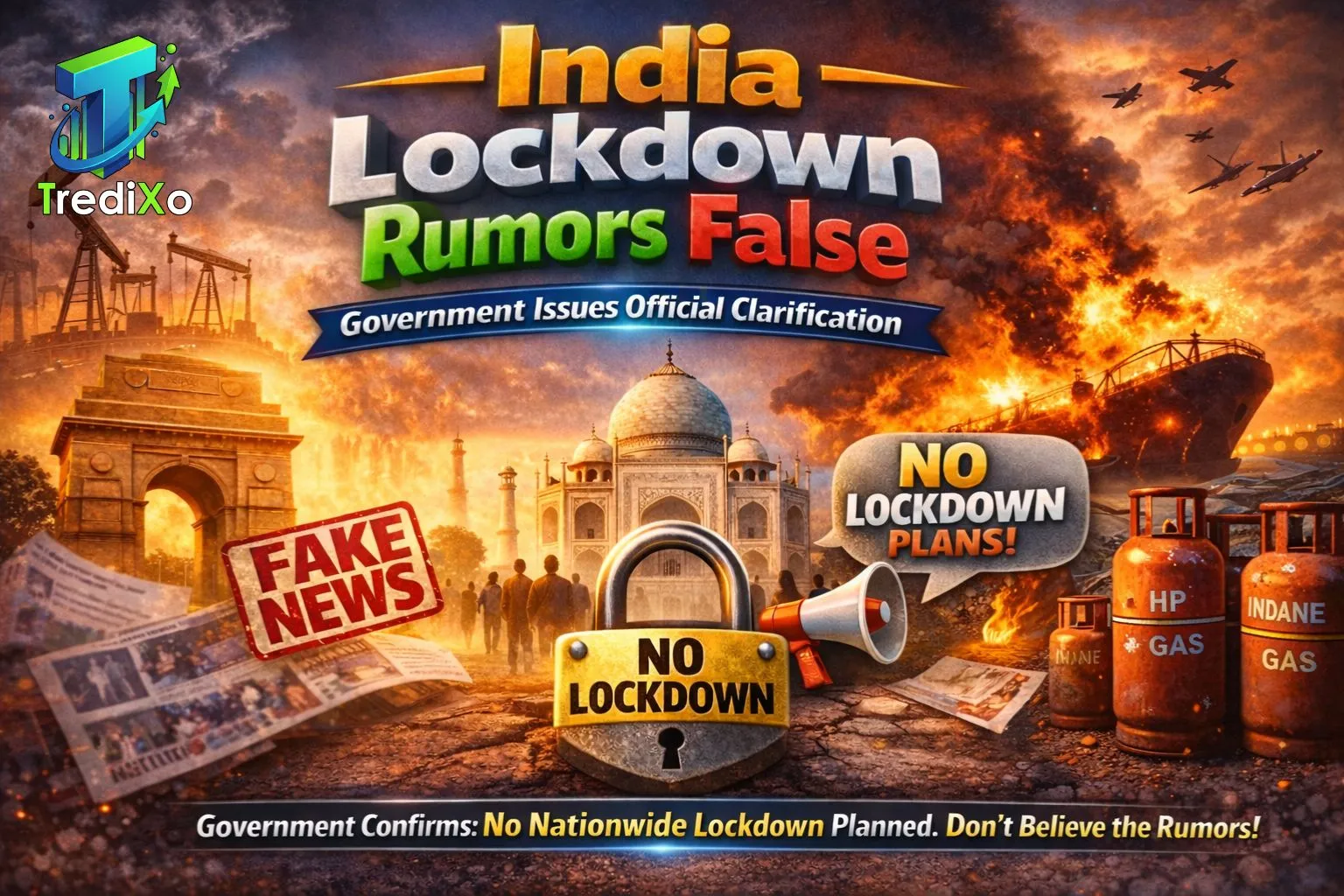 India Lockdown Rumors False Government Issues Official Clarification