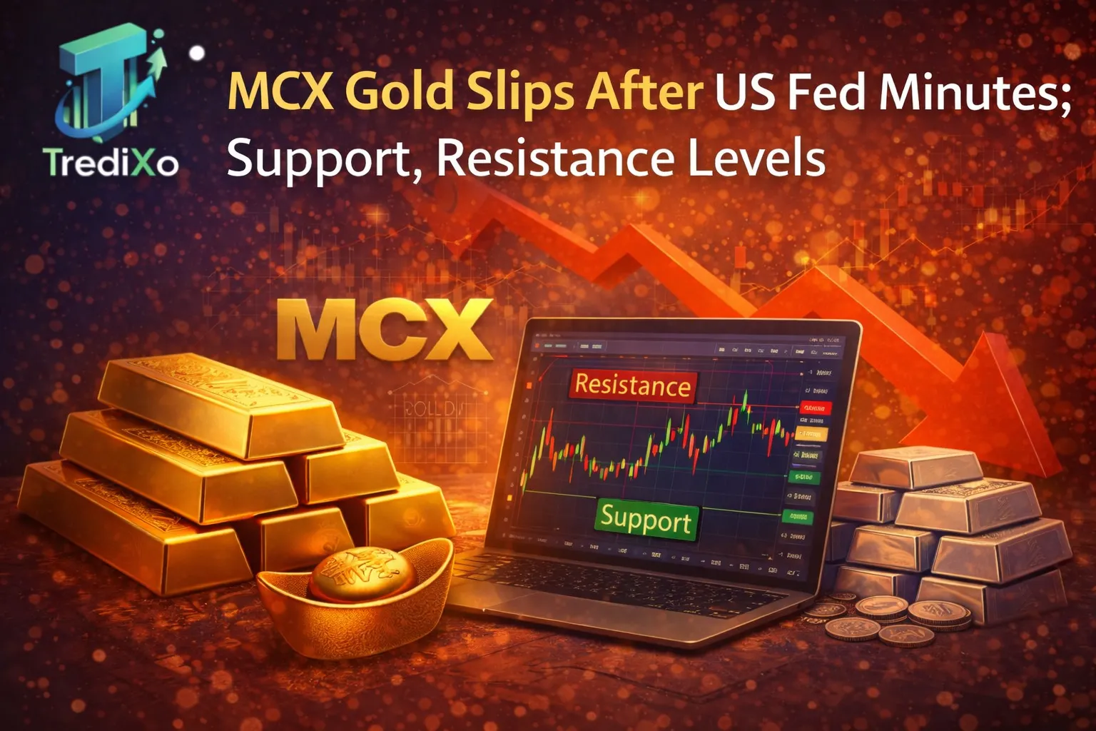MCX Gold Slips After US Fed Minutes; 