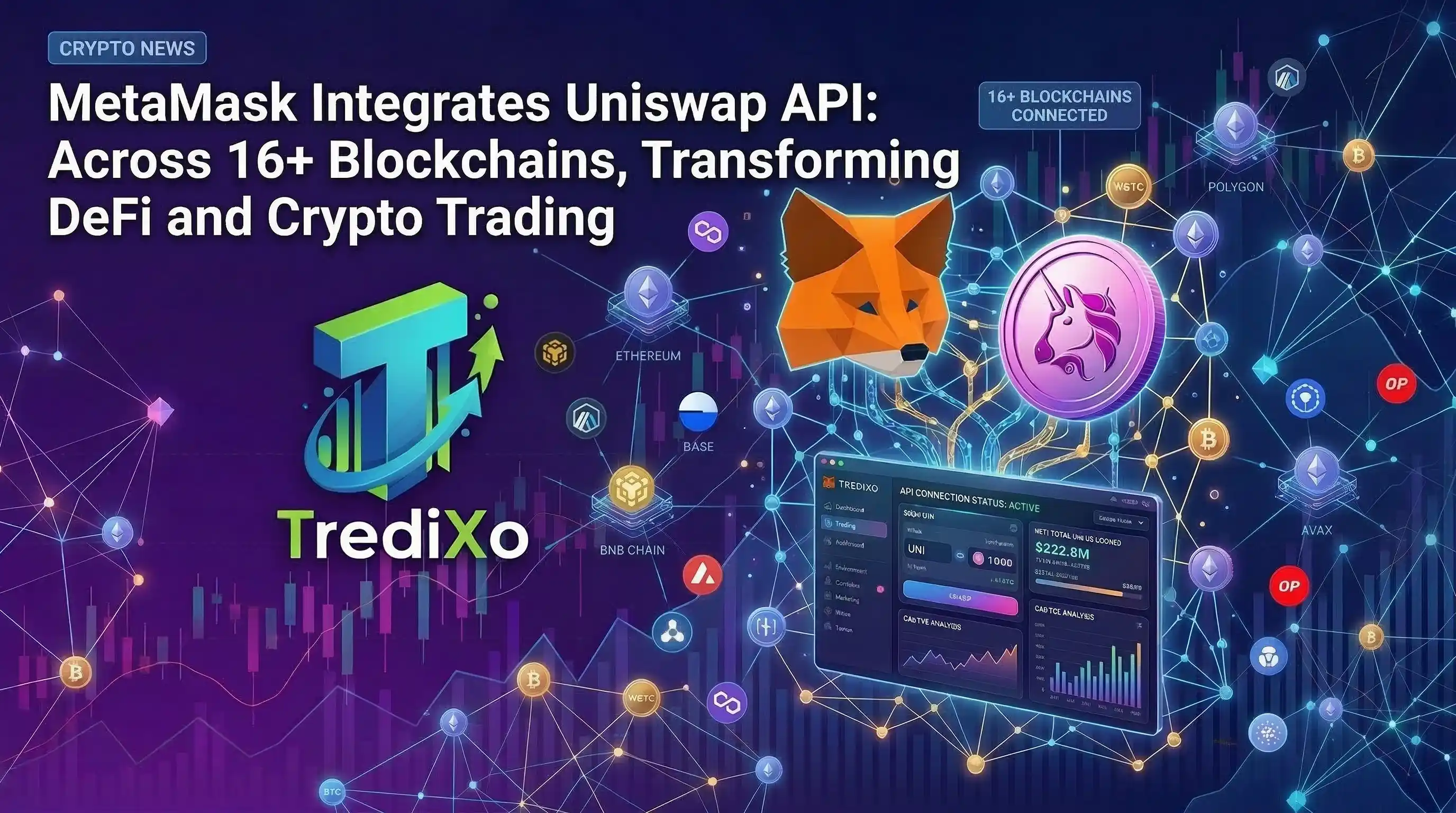 Uniswap API Across 16+ Blockchains, 