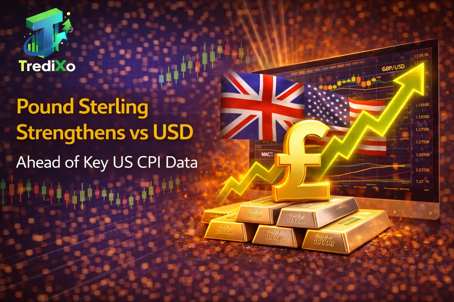 GBP/USD Gains as Investors Await US Inflation Report