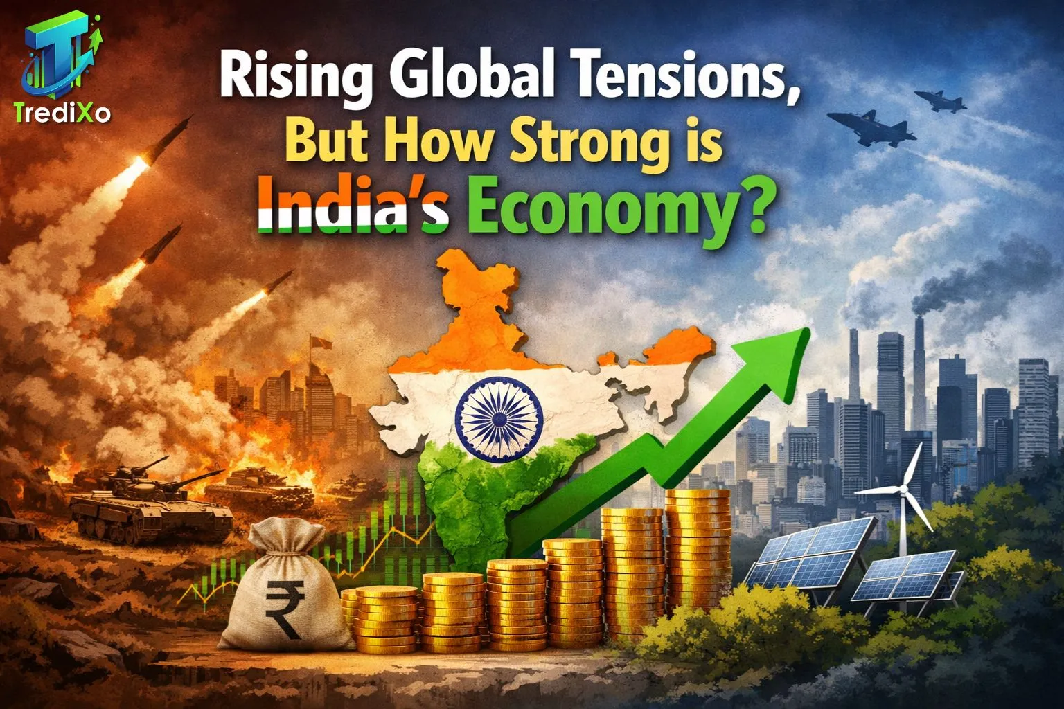 Rising Global Tensions, But How Strong is India’s Economy