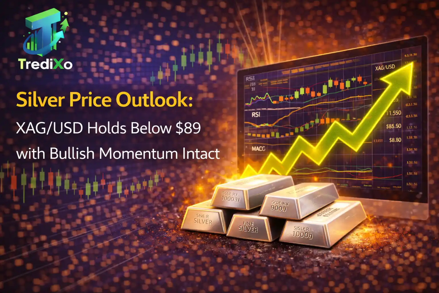 Silver Consolidates Below Key Resistance