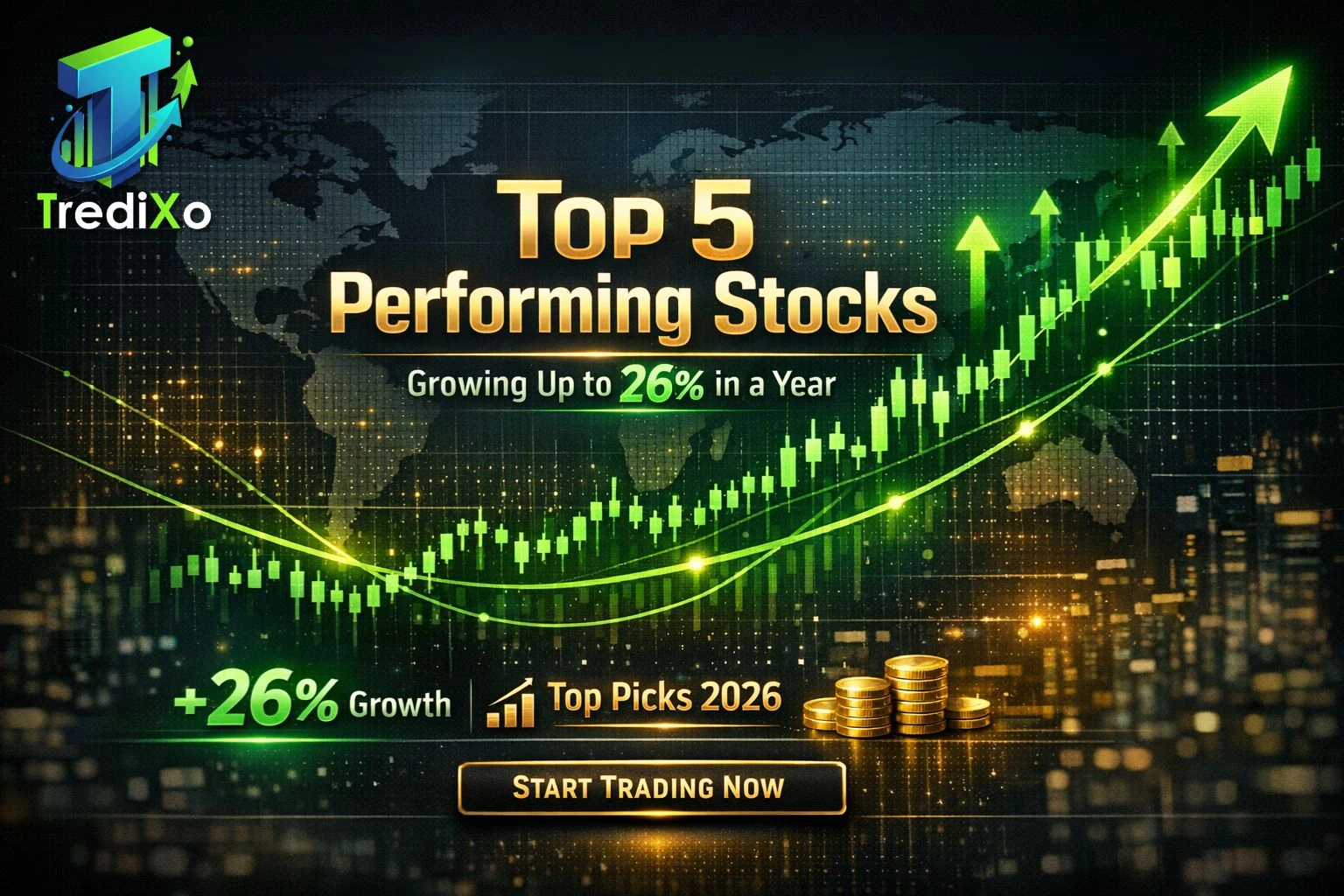 Top 5 Performing Stocks Analysts See Growing Up to 26% in a Year