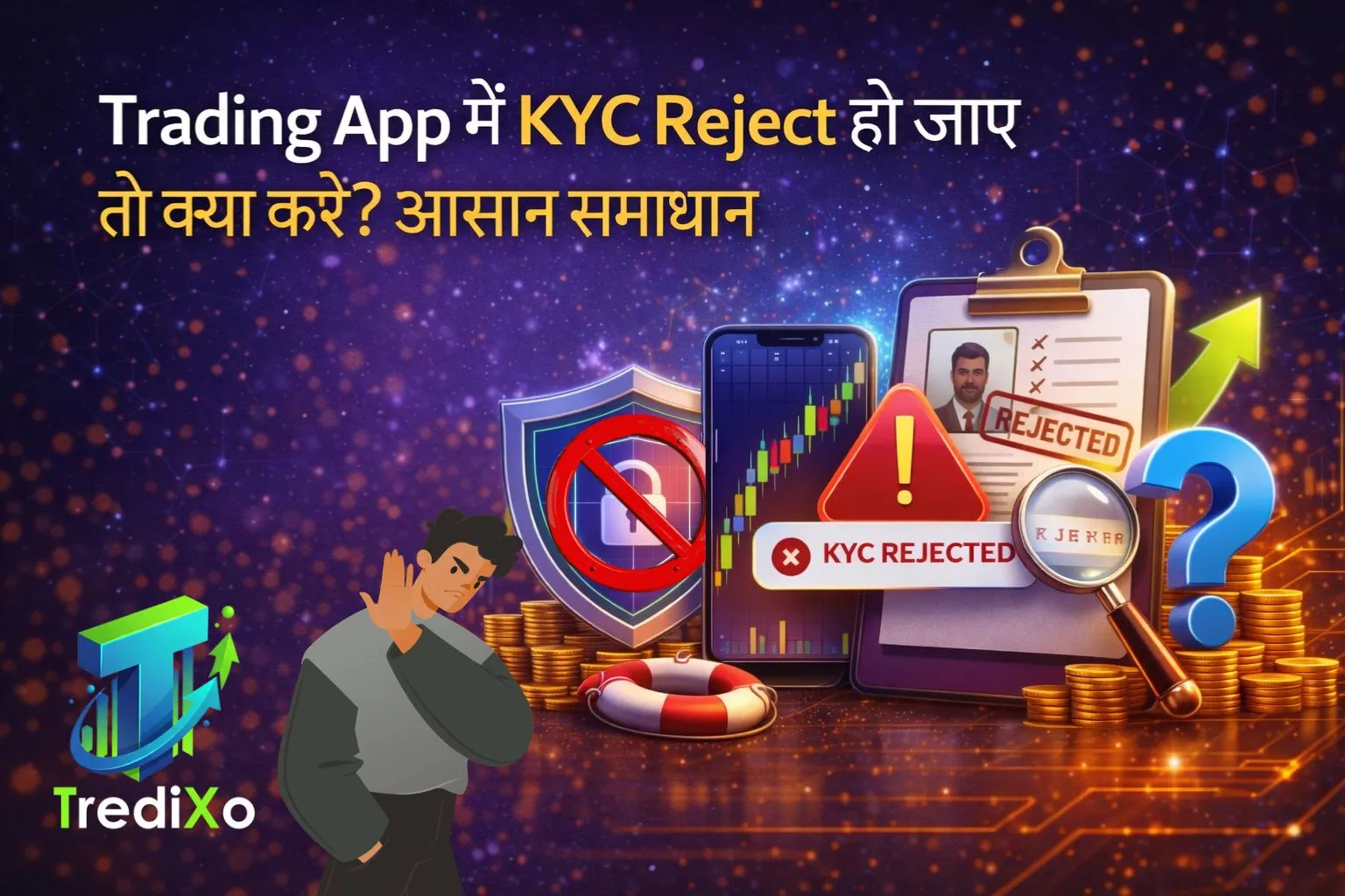 Trading App में KYC Reject हो जाए तो क्या करें आसान समाधान