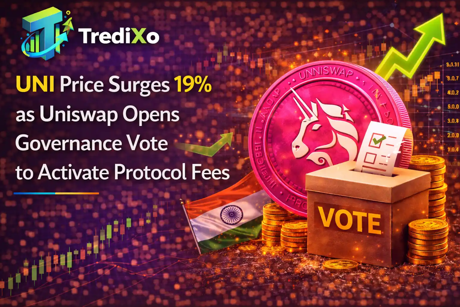 UNI Price Surges 19% as Uniswap