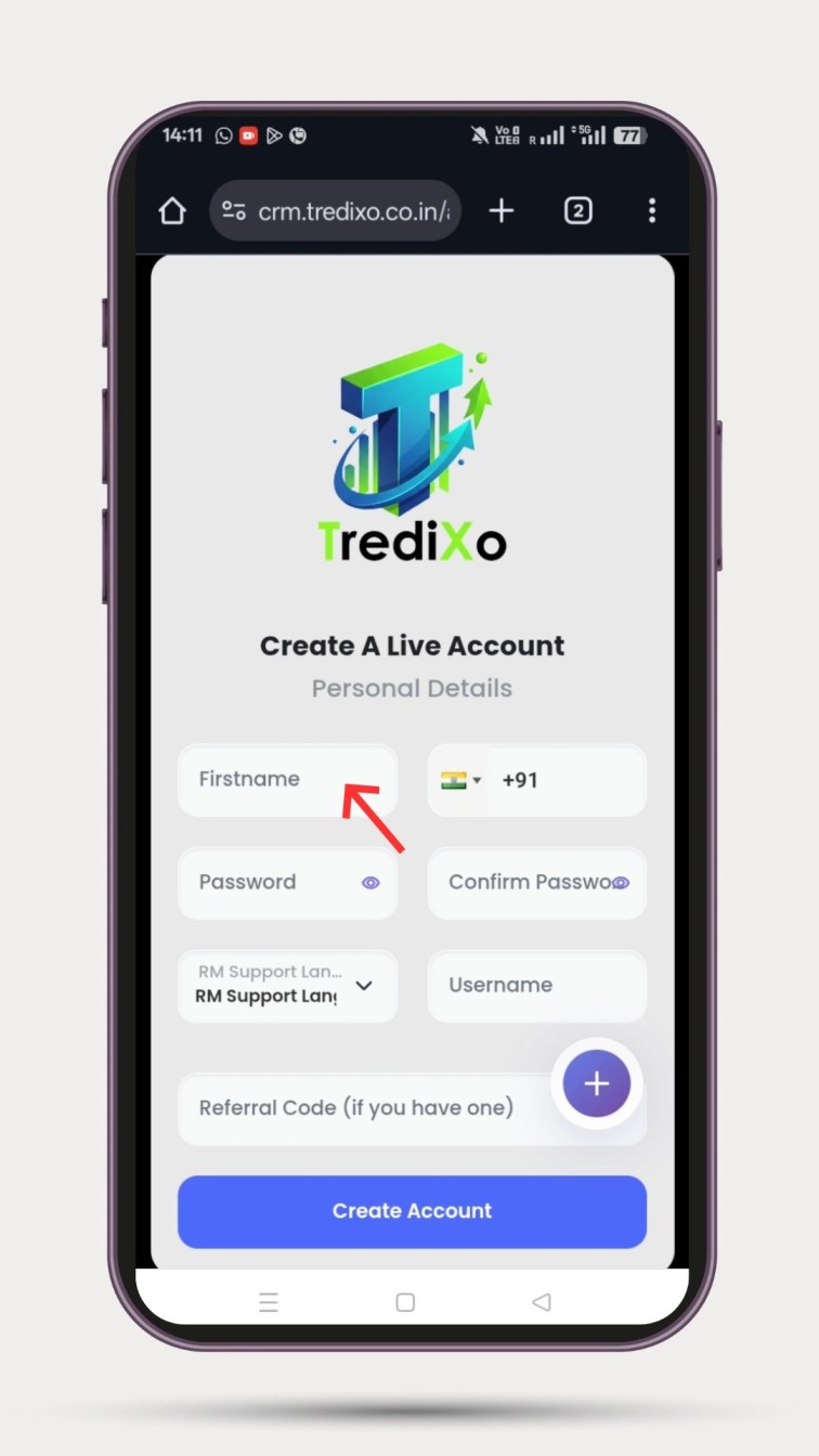 Download Tredixo App
