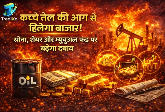 कच्चे तेल की आग से हिलेगा बाजार! सोना, शेयर और म्यूचुअल फंड पर बढ़ेगा दबाव