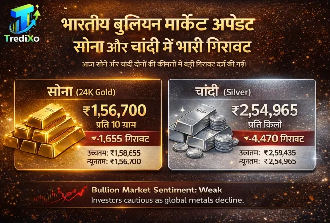 सोना-चांदी के भाव