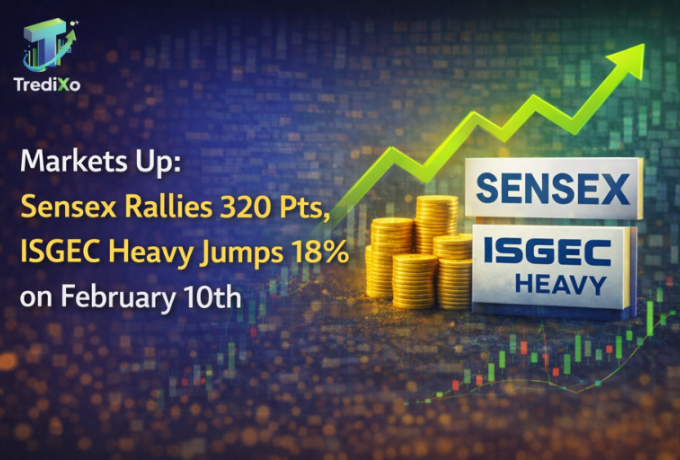 Sensex Rallies 320 Pts, I