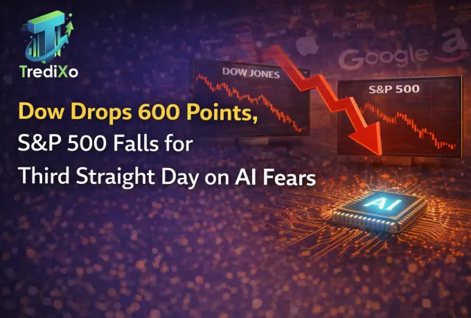 Dow Drops 600 Points