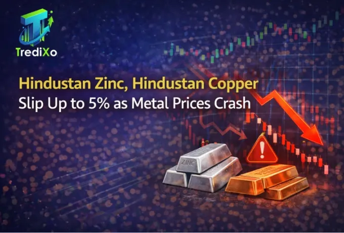 Hindustan Zinc, Hindustan Copper Slip Up to 5% 