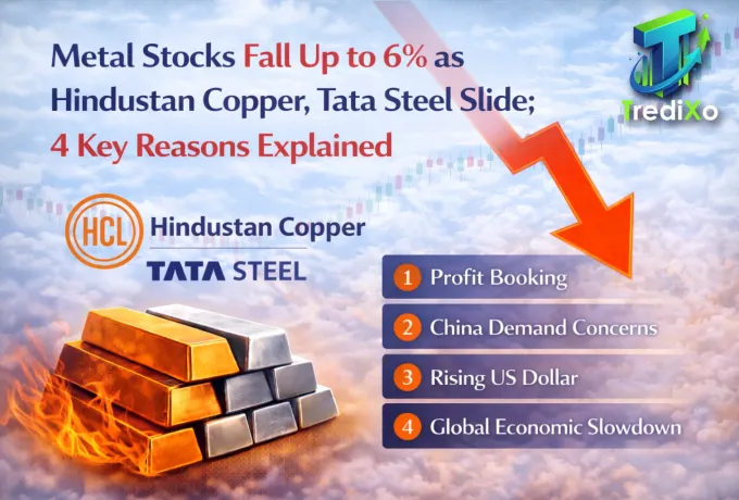 Metal stocks fall up to 6% 