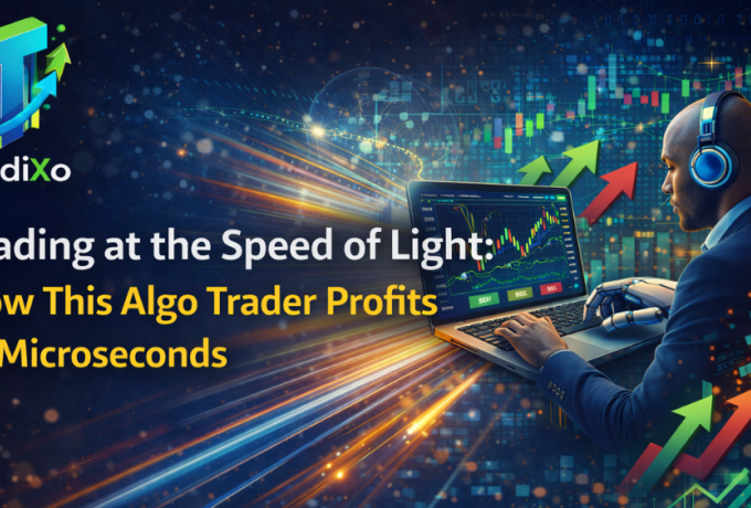 Algo Trader Profits in Microseconds