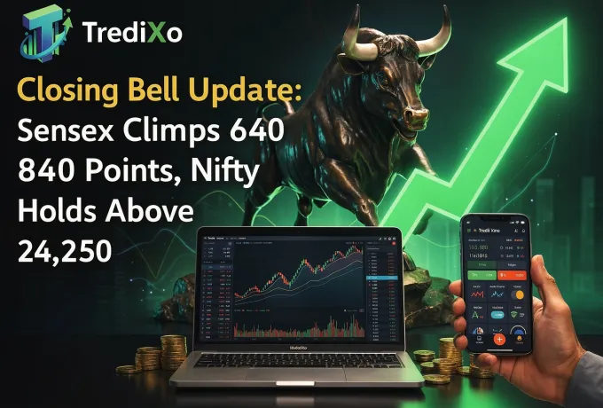 Closing Bell Update: Sensex Climbs 640 Points, Nifty Holds Above 24,250