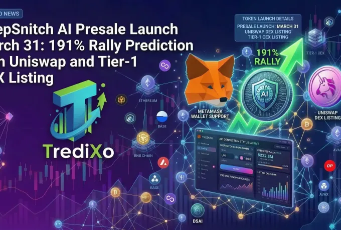DeepSnitch AI Presale Launch March 31
