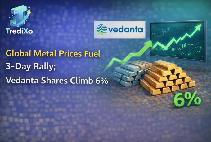; Vedanta Shares Climb 6%