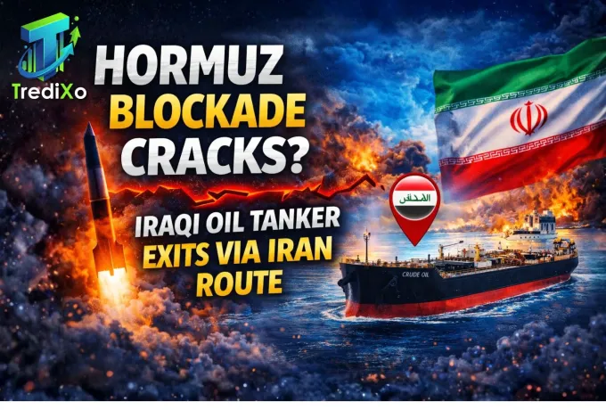 Hormuz Blockade Cracks Iraqi Oil Tanker Exits via Iran Route