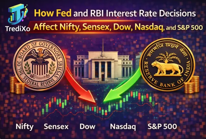 w Fed and RBI Interest Rate