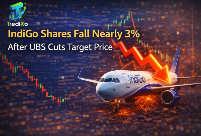 IndiGo Shares Fall Nearly 3%