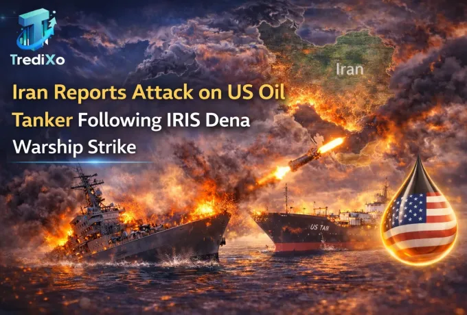  U.S. oil tanker in the Persian Gulf,