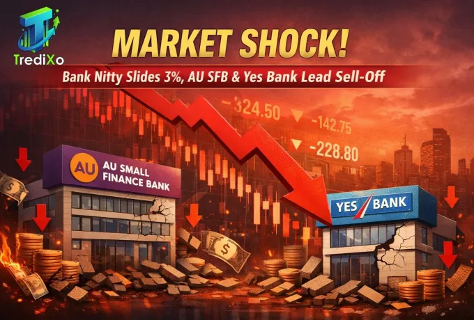 Market Shock Bank Nifty Slides 3, AU SFB & Yes Bank Lead Sell-Off