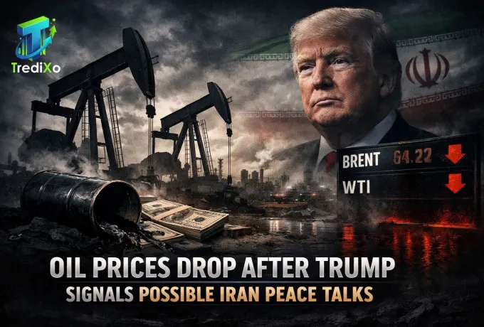 Oil Prices Drop After Trump Signals Possible Iran Peace Talks