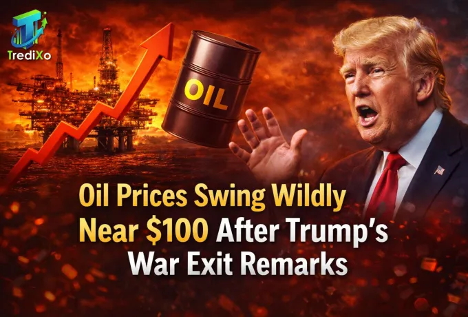 Oil Prices Swing Wildly Near 100 After Trump’s War Exit Remarks