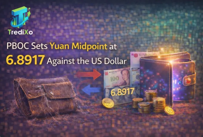 PBOC Sets Yuan Midpoint at 6.8917 Against the US Dollar