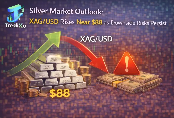 Silver market climbing close to $88 per ounce